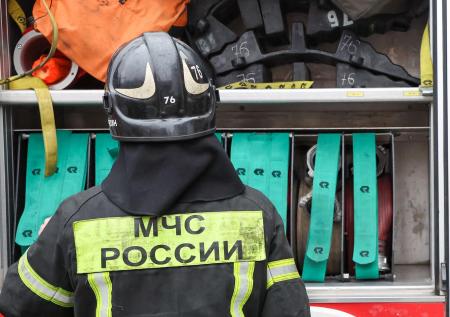 Площадь пожара на складе в Пушкино выросла до 21 тысячи квадратных метров